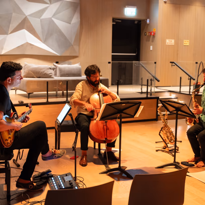 (עברית) אנסמבל סיב מתארח בסטודיו אנט