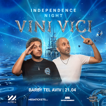 Vini VICI — ויני ויצ’י — רייב עצמאות 2026